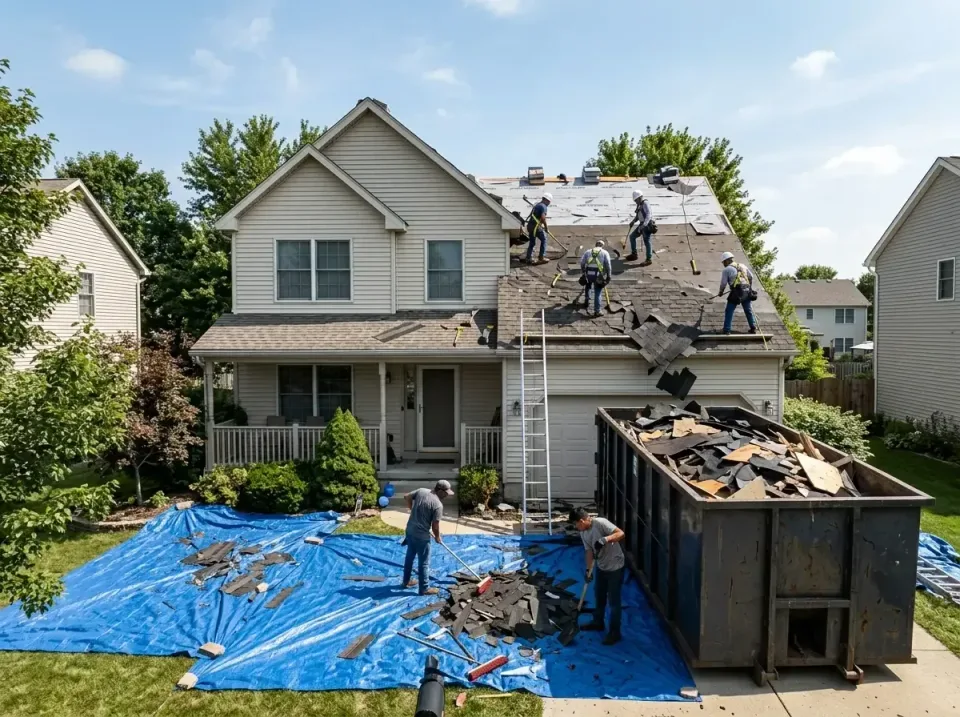 roof-replacement-debris-remova-004 — frequently asked questions, Cheapest Dumpster Rentals in Alvin, TX